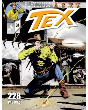 TEX PLATINUM Nº 34 - BANDIDOS E HERÓIS / O SEQUESTRO - VOL. 34