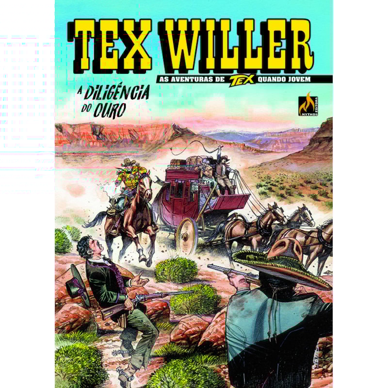 TEX WILLER Nº 36: A DILIGÊNCIA DO OURO