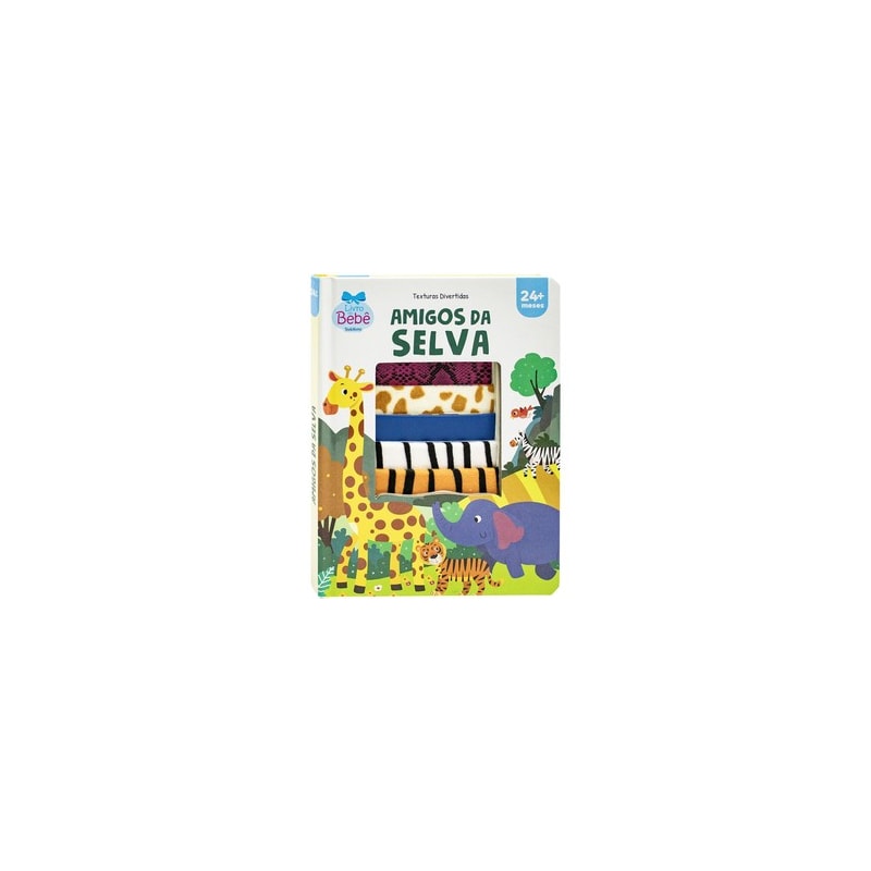 Texturas Divertidas: Amigos da Selva