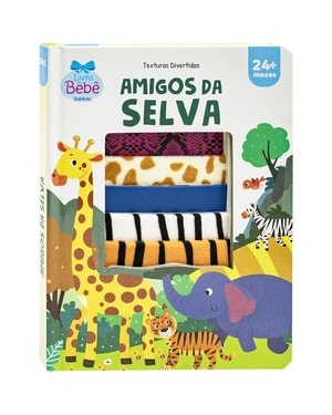 Texturas Divertidas: Amigos da Selva