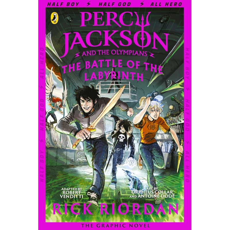 THE BATTLE OF THE LABYRINTH: THE GRAPHIC NOVEL (PERCY JACKSON BOOK 4)