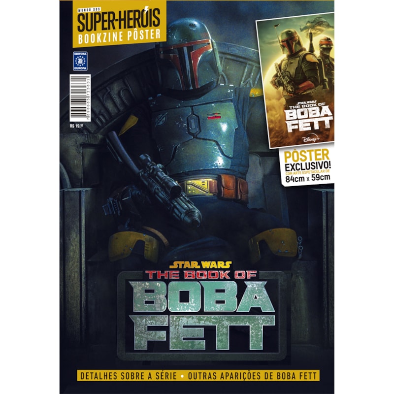 THE BOOK OF BOBA FETT - STARWARS - SUPERPÔSTER MUNDO DOS SUPER-HERÓIS