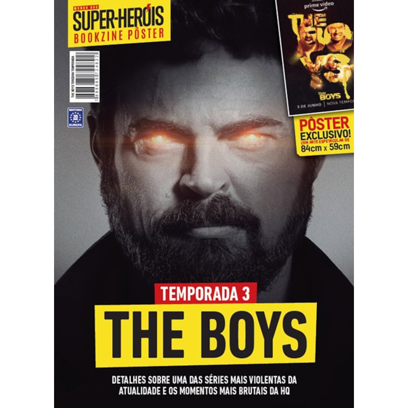THE BOYS - TEMPORADA 3 - SUPERPÔSTER MUNDO DOS SUPER-HERÓIS