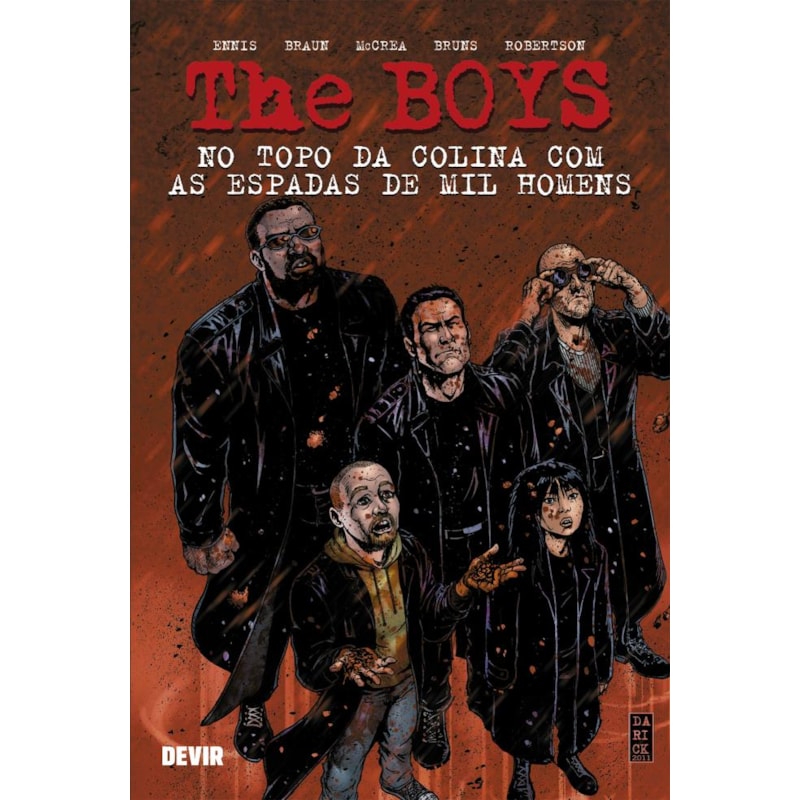 The Boys volume 11: No topo da colina com a espada de mil homens - reimpressão