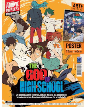 THE GOD OF HIGH SCHOOL - SUPERPÔSTER ANIME INVADERS