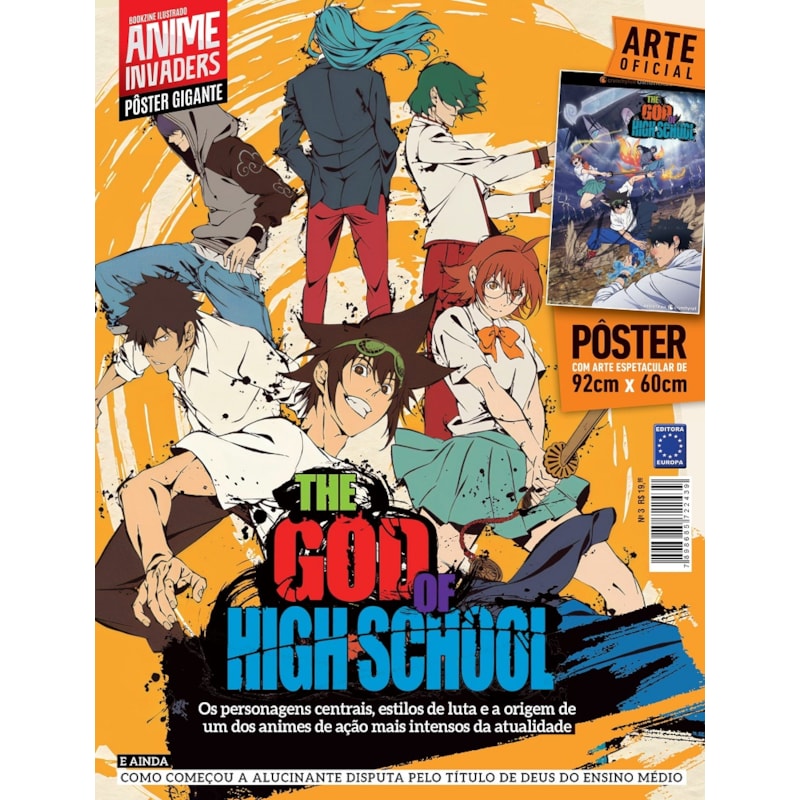 THE GOD OF HIGH SCHOOL - SUPERPÔSTER ANIME INVADERS