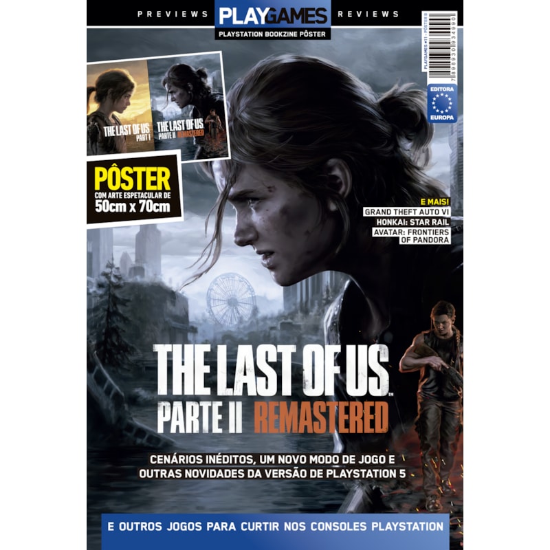 THE LAST OF US 2: REMASTERED - SUPERPÔSTER PLAYGAMES