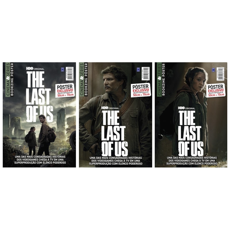 THE LAST OF US HBO - COLEÇÃO 3 PÔSTERES - SUPERPÔSTER CINEMA E SÉRIES