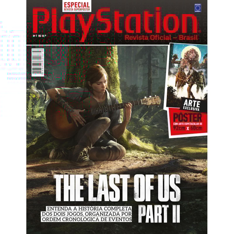 THE LAST OF US PART II ARTE EXCLUSIVA - SUPERPÔSTER PLAYSTATION