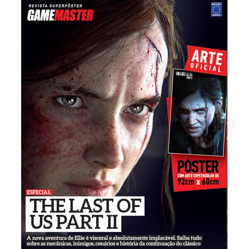 THE LAST OF US PARTE II #1 - SUPERPÔSTER GAME MASTER