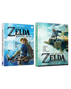 THE LEGEND OF ZELDA - COLEÇÃO DETONADO DEFINITIVO - 2 LIVROS
