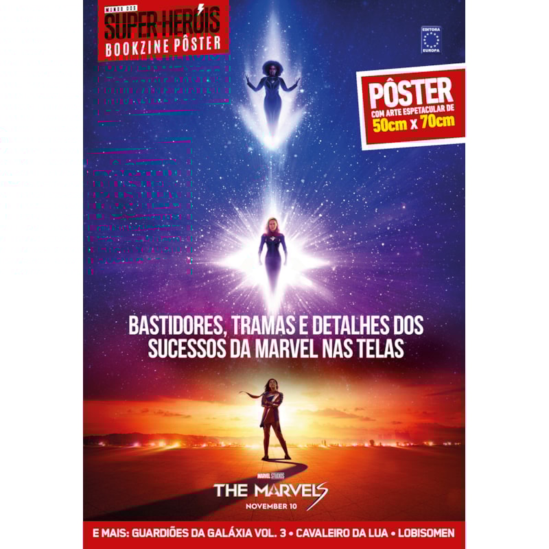 THE MARVELS - SUPERPÔSTER MUNDO DOS SUPER-HERÓIS