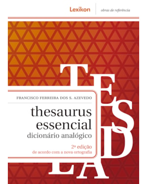 THESAURUS ESSENCIAL - DICIONÁRIO ANALÓGICO