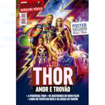 THOR AMOR E TROVÃO - ARTE C - SUPERPÔSTER MUNDO DOS SUPER-HERÓIS