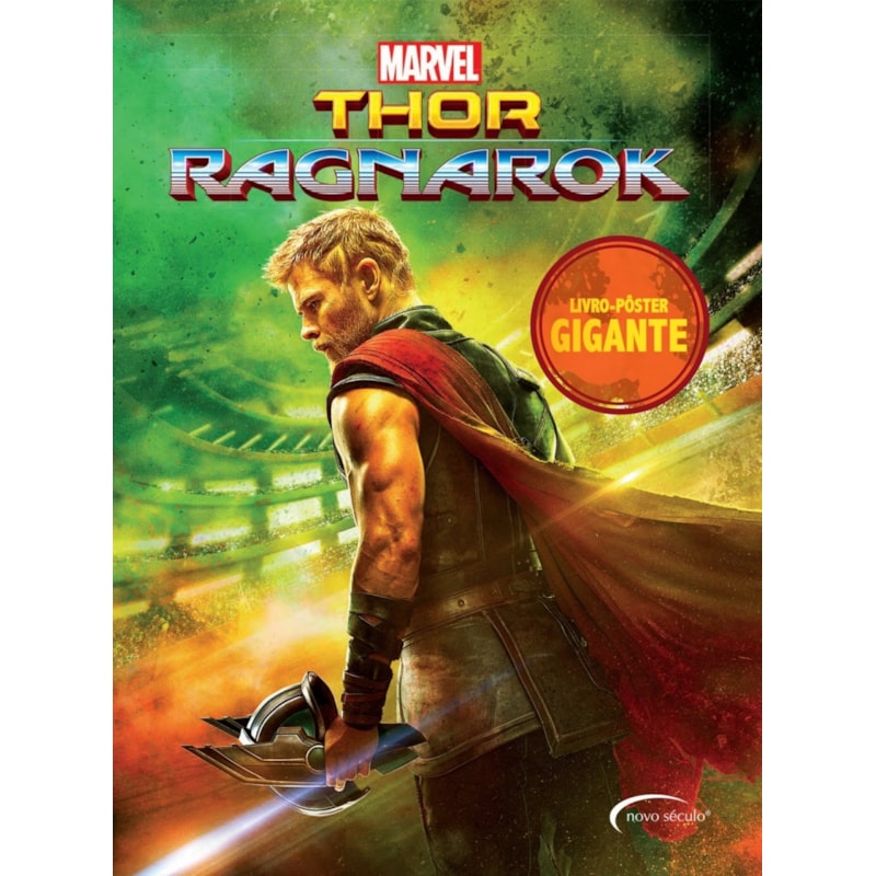 THOR RAGNAROK - LIVRO-PÔSTER GIGANTE
