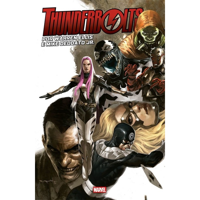Thunderbolts por warren ellis e mike deodato jr.