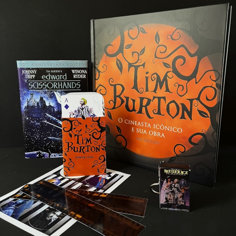 TIM BURTON: O CINEASTA ICÔNICO E SUA OBRA (EDIÇÃO LIMITADA DE COLECIONADOR)