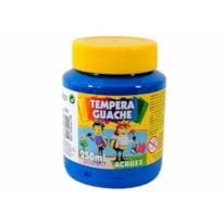 TINTA GUACHE ACRILEX 250 ML AZUL TURQUESA