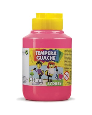 TINTA GUACHE ACRILEX 250 ML ROSA