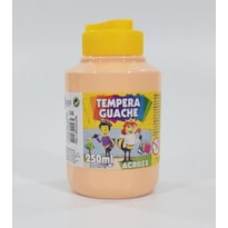 TINTA GUACHE ACRILEX AMARELO PELE 250ML