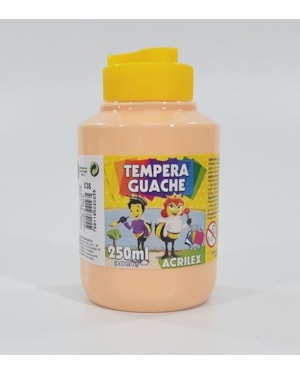 TINTA GUACHE ACRILEX AMARELO PELE 250ML