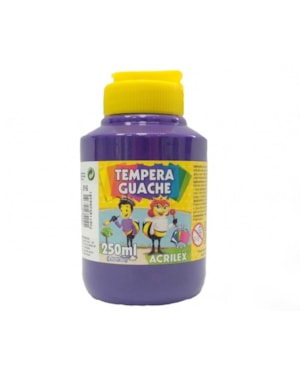 TINTA GUACHE ACRILEX VIOLETA 250ML