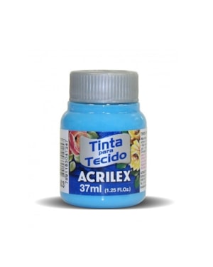 TINTA PARA TECIDO ACRILEX 37ML AZUL CELESTE 503