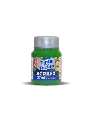 TINTA PARA TECIDO ACRILEX VERDE MUSGO 37ML