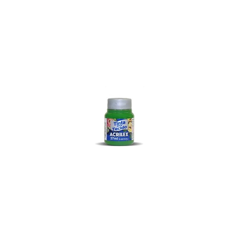 TINTA PARA TECIDO ACRILEX VERDE MUSGO 37ML