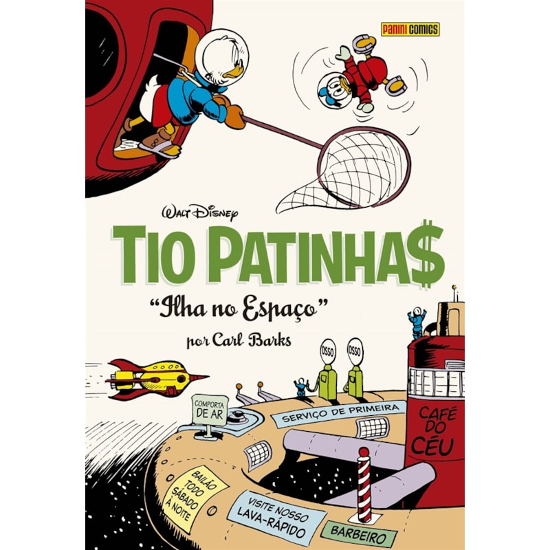 Tio patinhas: a ilha no espaço: coleção definitiva carl barks vol. 10