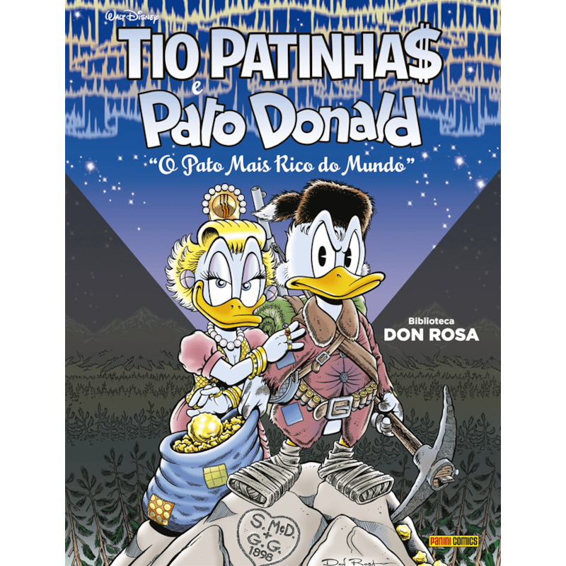 Tio patinhas e pato donald: o pato mais rico do mundo: biblioteca don rosa vol. 5