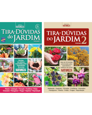 TIRA-DÚVIDAS DO JARDIM (COLEÇÃO - 2 VOLUMES)