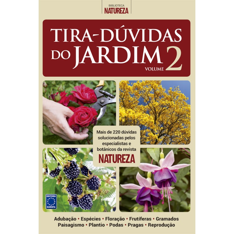 TIRA-DÚVIDAS DO JARDIM - VOLUME 2