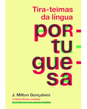 TIRA-TEIMAS DA LÍNGUA PORTUGUESA