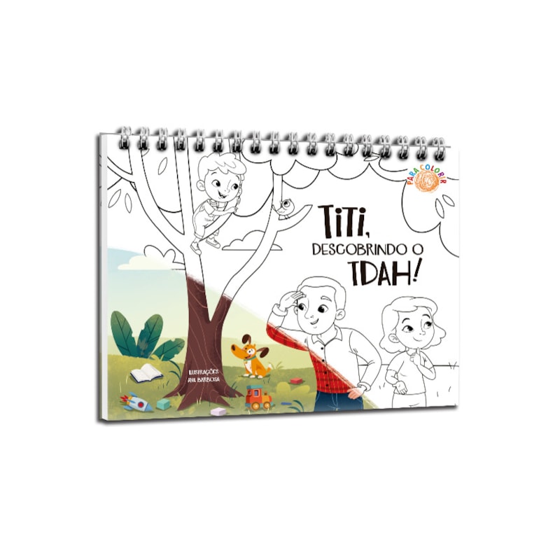 Titi, descobrindo o TDAH!: para colorir