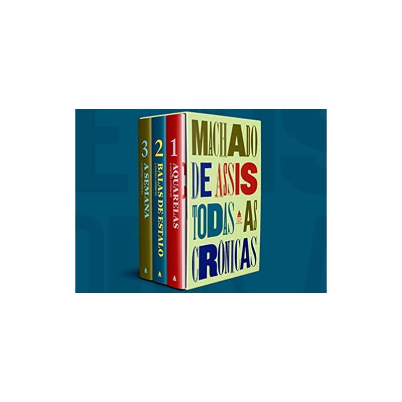 TODAS AS CRÔNICAS - BOX DE MACHADO DE ASSIS