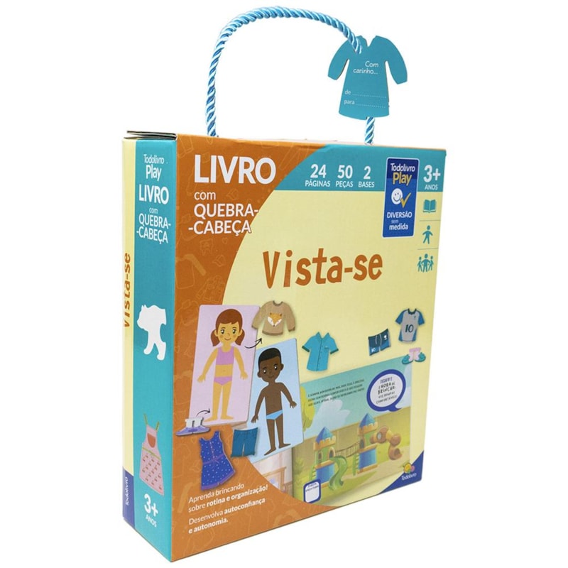 Todolivro Play Vista-se! Rotina 3+