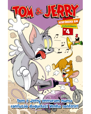 TOM E JERRY REVISTA EM QUADRINHOS EDIÇÃO 04