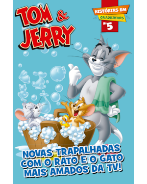 TOM E JERRY REVISTA EM QUADRINHOS EDIÇÃO 05