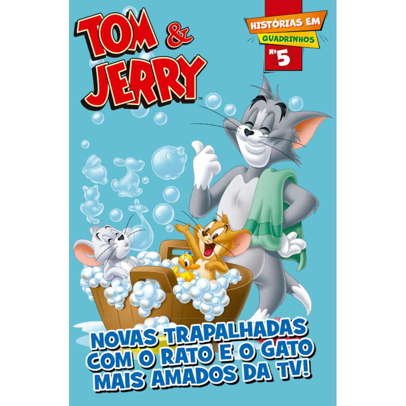 TOM E JERRY REVISTA EM QUADRINHOS EDIÇÃO 05