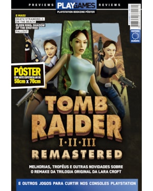 TOMB RAIDER 1, 2, 3: REMASTERED - SUPERPÔSTER PLAYGAMES