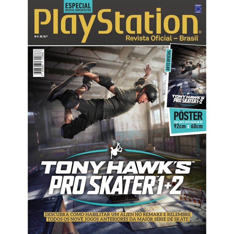 TONY HAWKS PRO SKATER 1+2 - SUPERPÔSTER PLAYSTATION