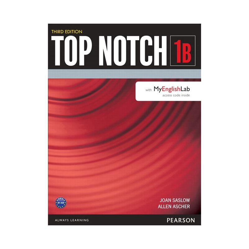 TOP NOTCH 1 STUDENT BOOK SPLIT B WITH MYENGLISHLAB THIRD EDITION
