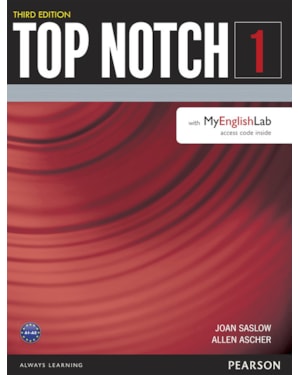 TOP NOTCH 1 STUDENT BOOK WITH MYENGLISHLAB THIRD EDITION