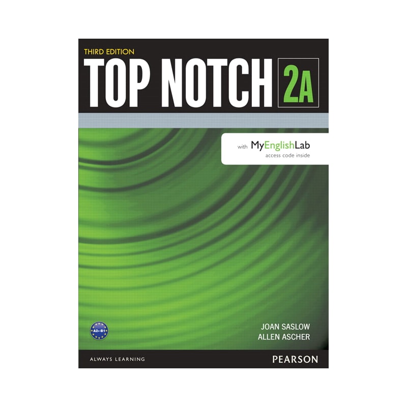 TOP NOTCH 2 STUDENT BOOK SPLIT A WITH MYENGLISHLAB THIRD EDITION