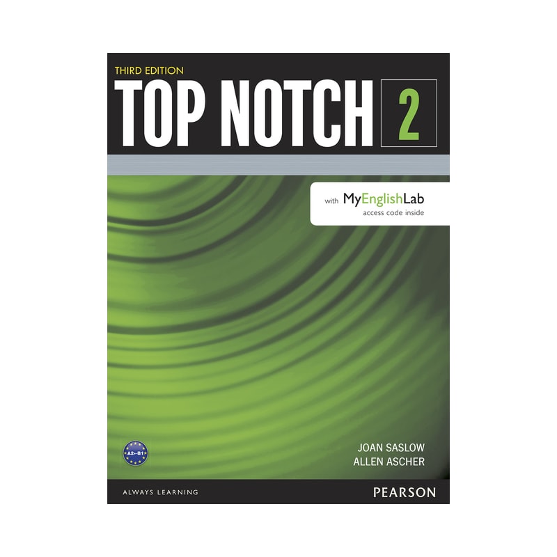 TOP NOTCH 2 STUDENT BOOK WITH MYENGLISHLAB THIRD EDITION