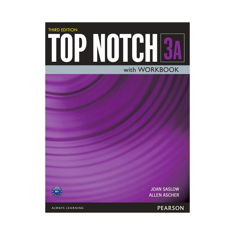 TOP NOTCH 3 STUDENT BOOK WORKBOOK SPLIT A THIRD EDITION
