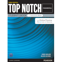 TOP NOTCH (3RD ED) FUNDAMENTALS STUDENT BOOK + MEL + EB + OP + DR + APP