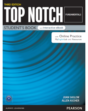 TOP NOTCH (3RD ED) FUNDAMENTALS STUDENT BOOK + MEL + EB + OP + DR + APP
