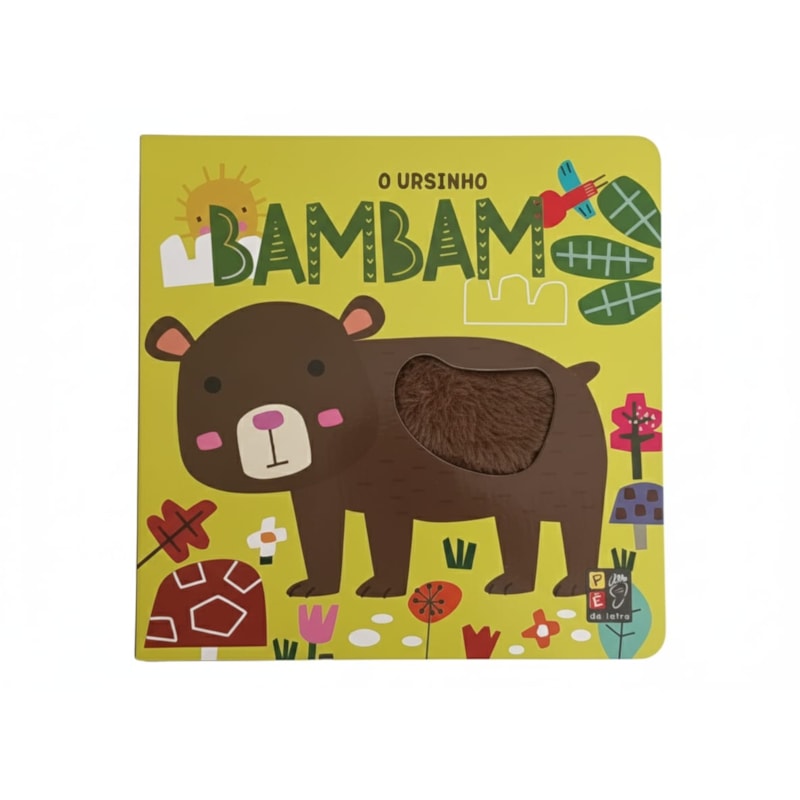 Toque e Sinta Animaizinhos - O Ursinho Bambam